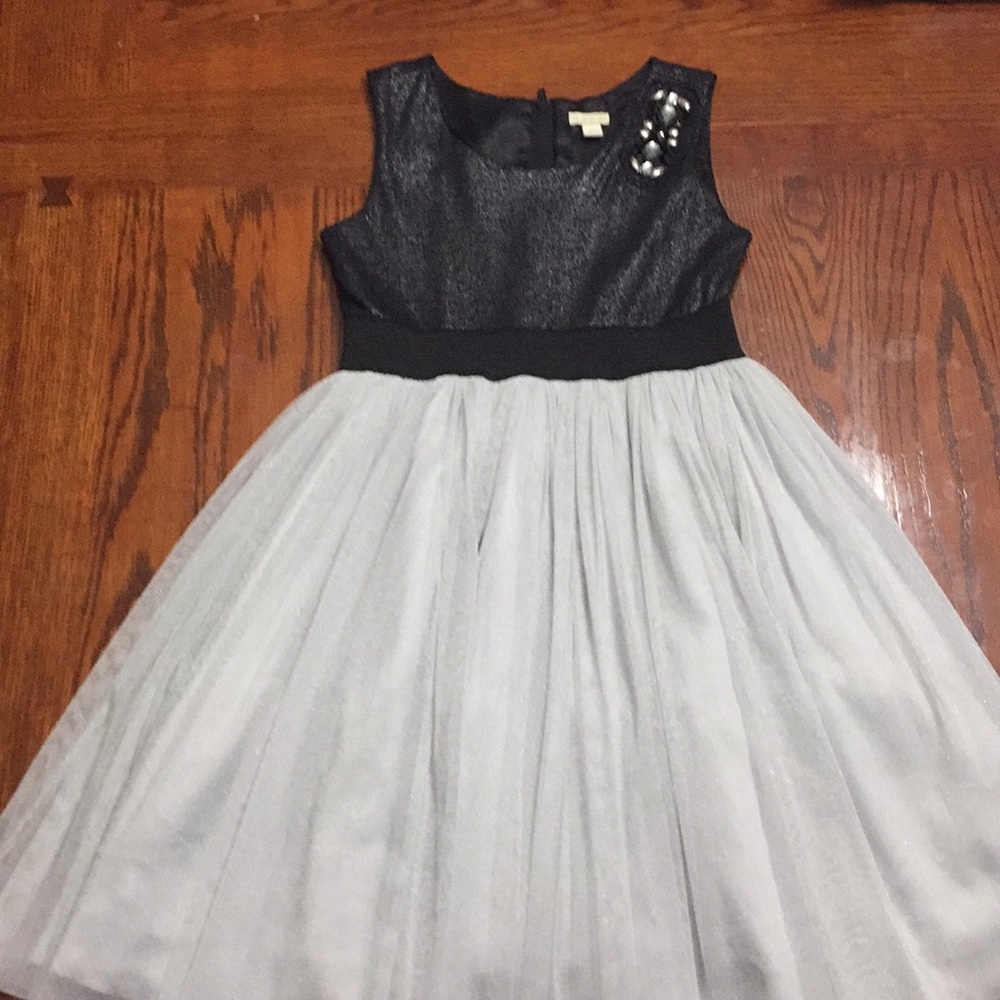 Black and Silver Child’s Dress